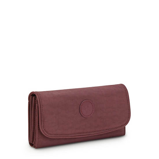 Kipling Money Land Snap Wallet Wallets Mahogany | AU 2188ZU